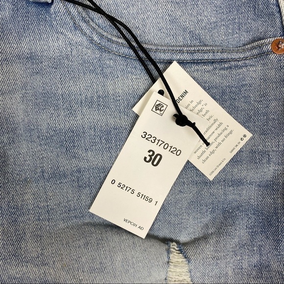 Levi’s Selvedge 501 Distressed Raw Hem Shorts Sz30 - Picture 7 of 16